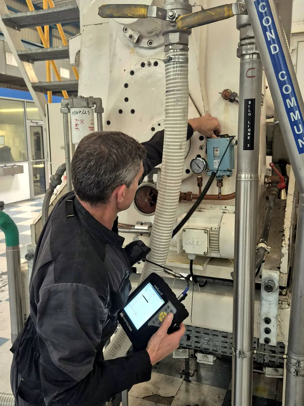 Analyse vibratoire maintenance prédictive conditionnelle avec VIBRAMECA