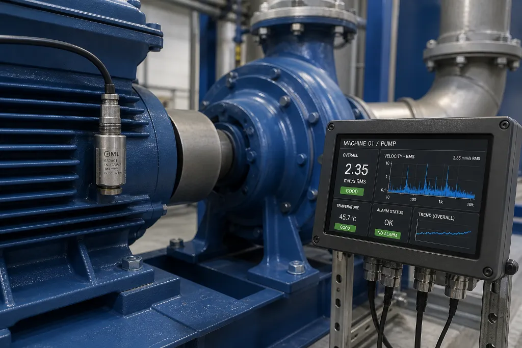 Analyse vibratoire maintenance prédictive conditionnelle avec VIBRAMECA