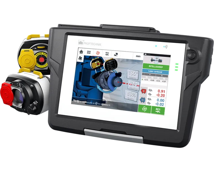 Rotalign Touch outil d'alignement laser Fluke-Pruftechnik